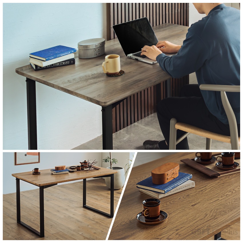 新生活 ダイニングテーブル テーブル 140×80cm ダイニング W140 幅140 奥行80 リ | 6