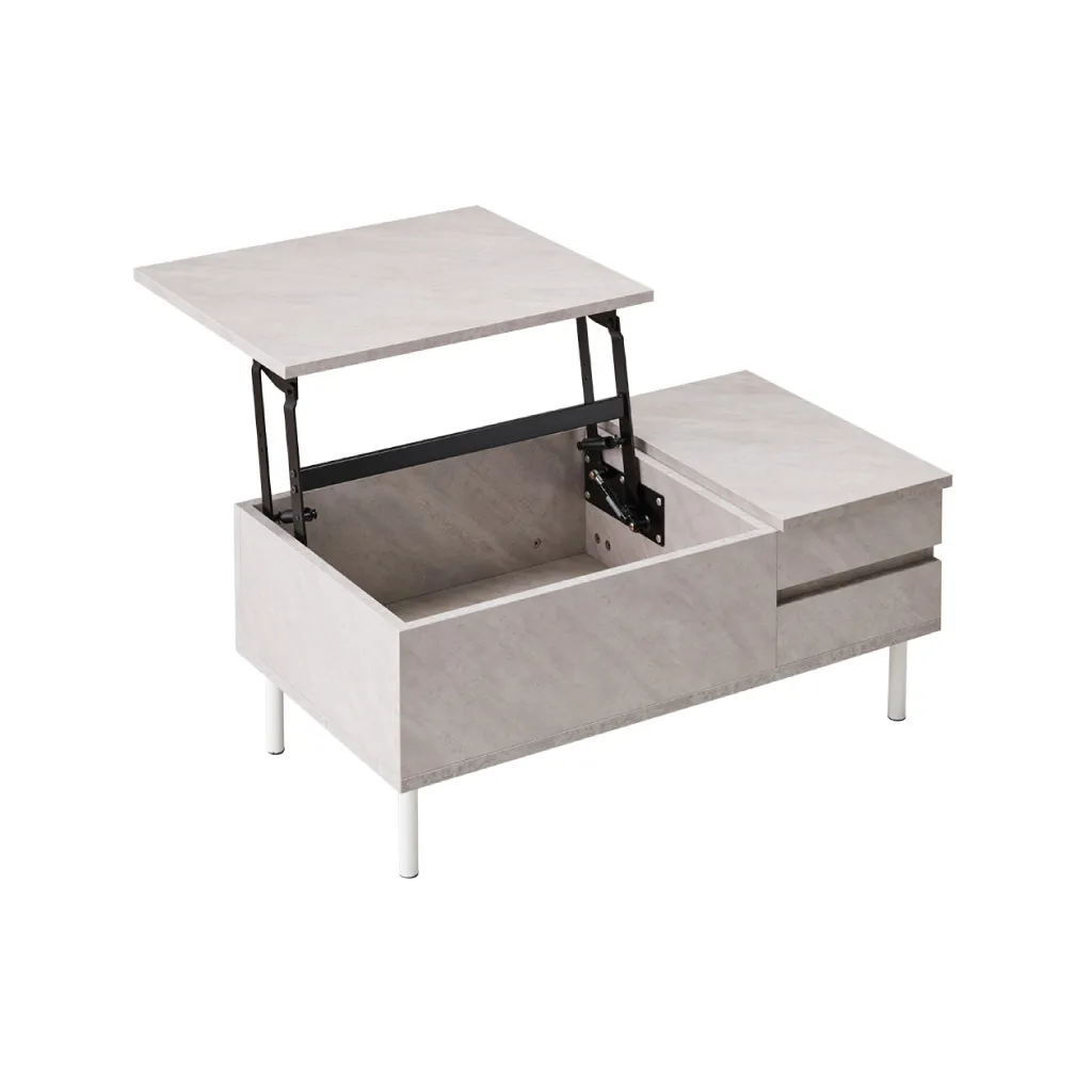 Pure Luxe テーブル 昇降式 ローテーブル リフトアップテーブル センターテーブル 高さ調節 | 19