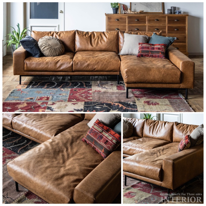 【予約】GB-INTE-1149 ソファ 右カウチ | 9