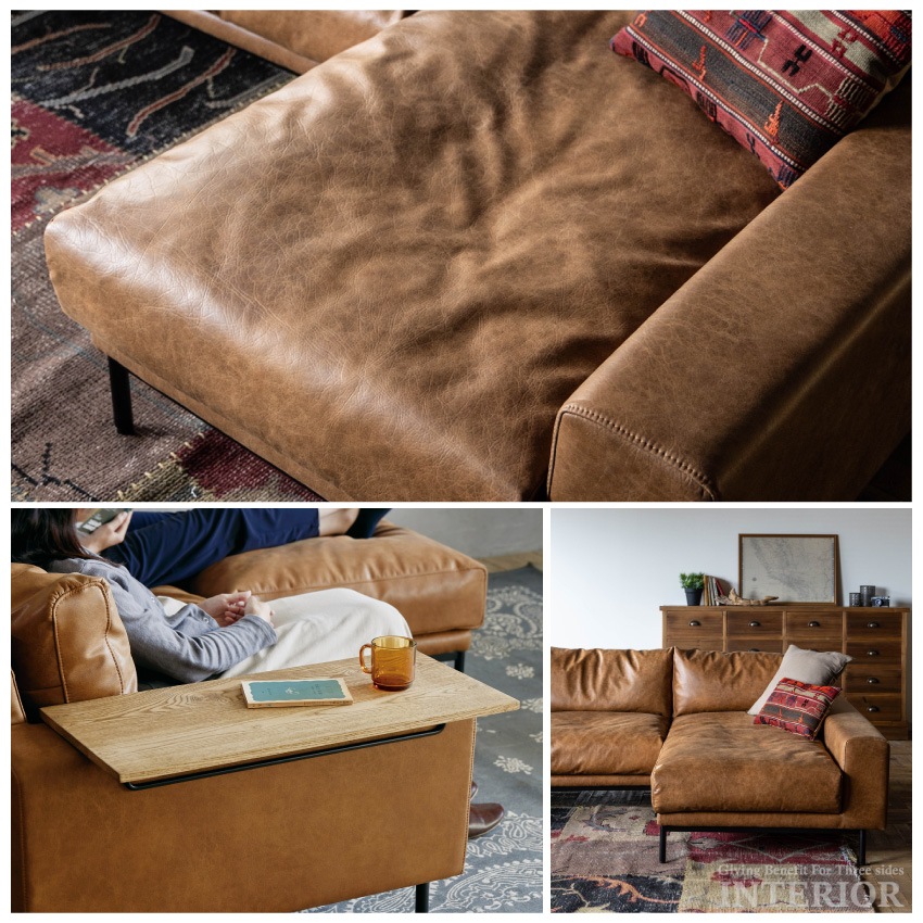 【予約】GB-INTE-1149 ソファ 右カウチ | 3