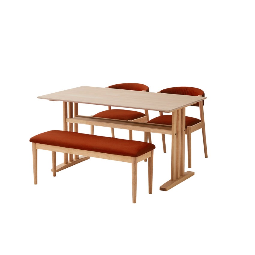 ダイニングテーブルセット ダイニングセット 4人 4点セット 4人掛け 北欧 おしゃれ 幅135cm | 18