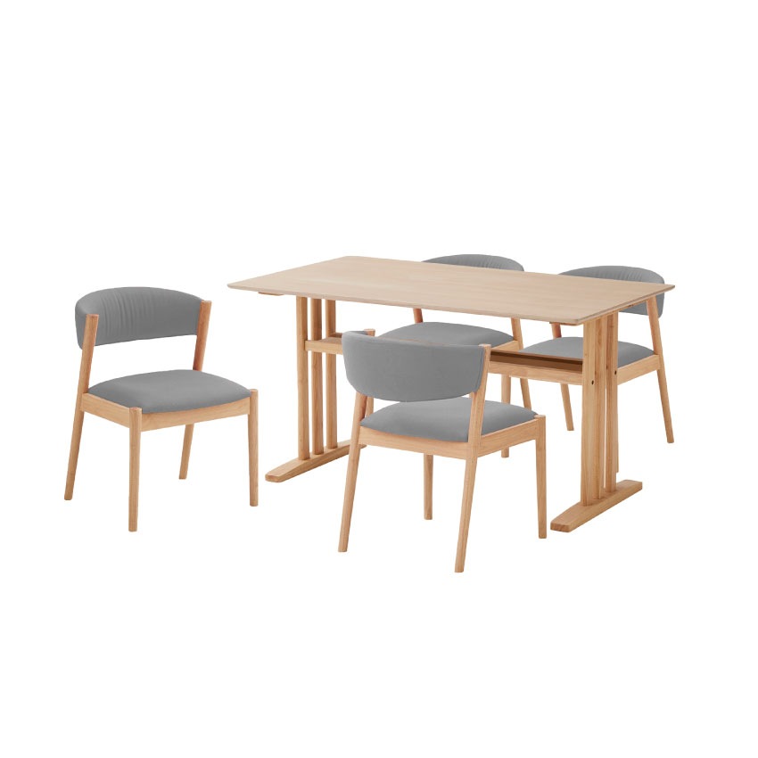 ダイニングテーブルセット ダイニングセット 4人 4点セット 4人掛け 北欧 おしゃれ 幅135cm | 20