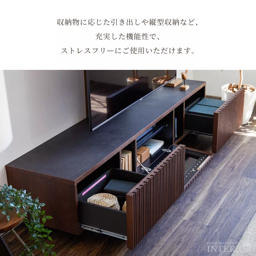 テレビ台 おしゃれ 幅180cm 幅200cm おすすめ 人気のモダンスタイル セラミック調 ローボ | 7