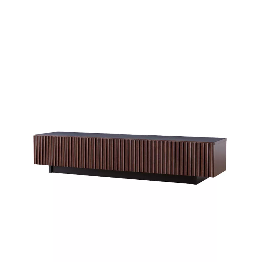 おしゃれなTVスタンド PLANO-TV-WN ウォールナット 180cm パモウナ テレビボード 幅180cm NW 完成品 テレビ台 ロータイプ