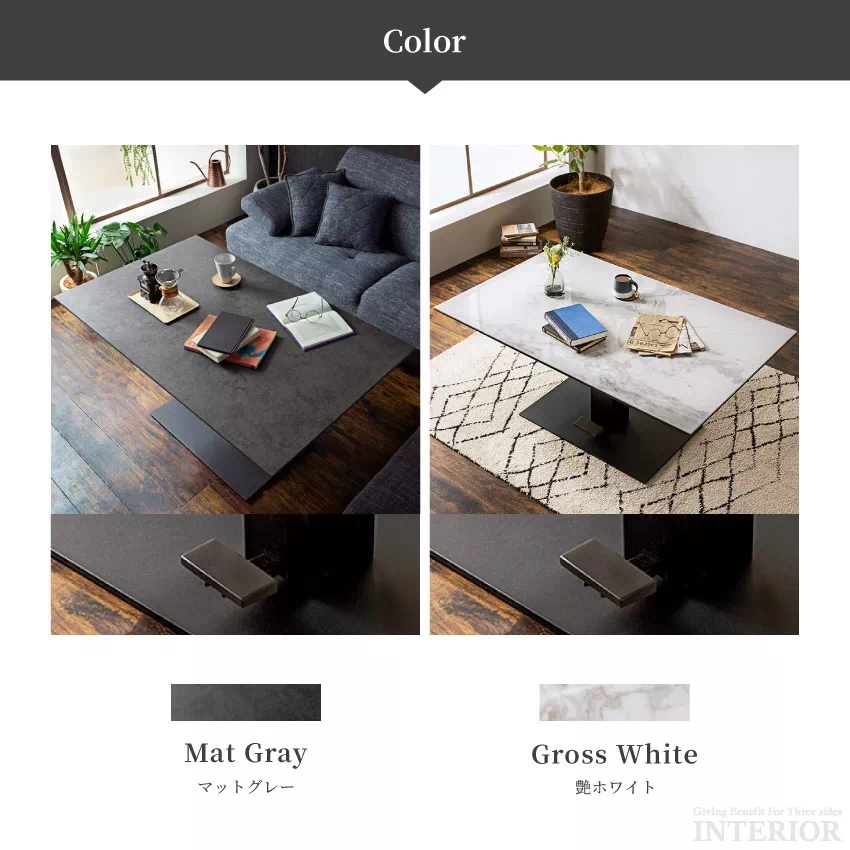 昇降式テーブル 油圧式 幅130cm 幅150cm 奥行き80cm 昇降テーブル リフトアップ セン | 3