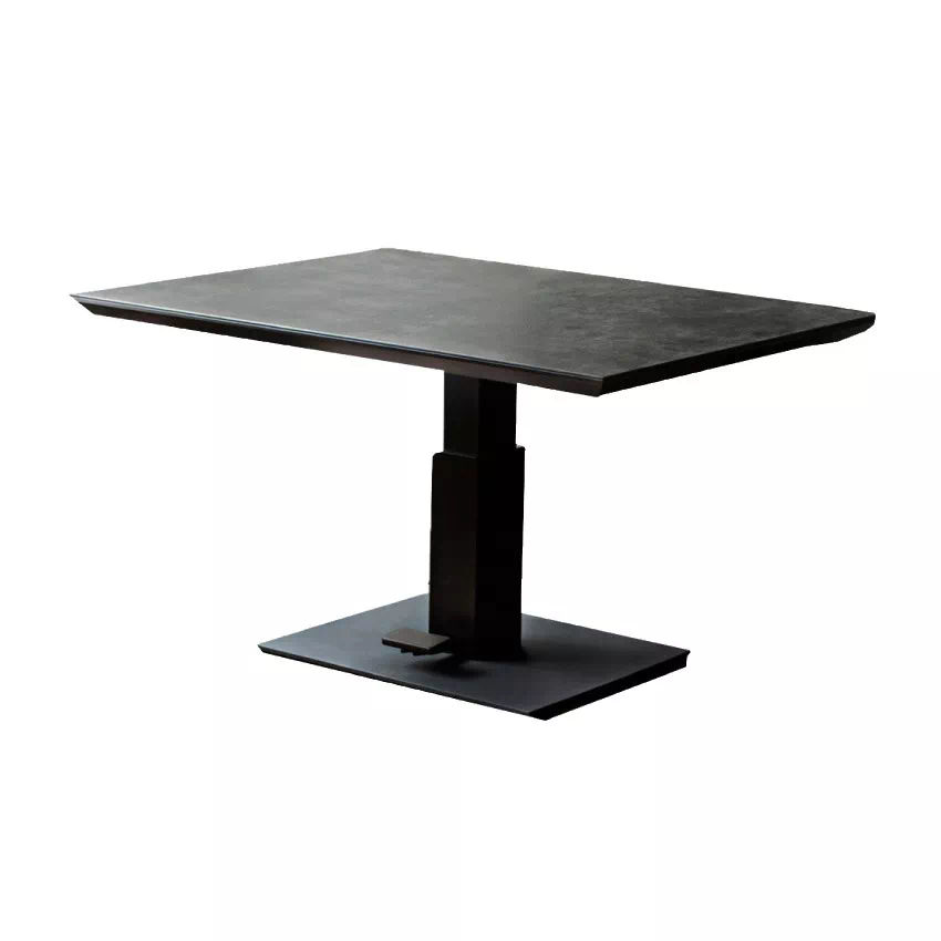 昇降式テーブル 油圧式 幅130cm 幅150cm 奥行き80cm 昇降テーブル リフトアップ セン | 15