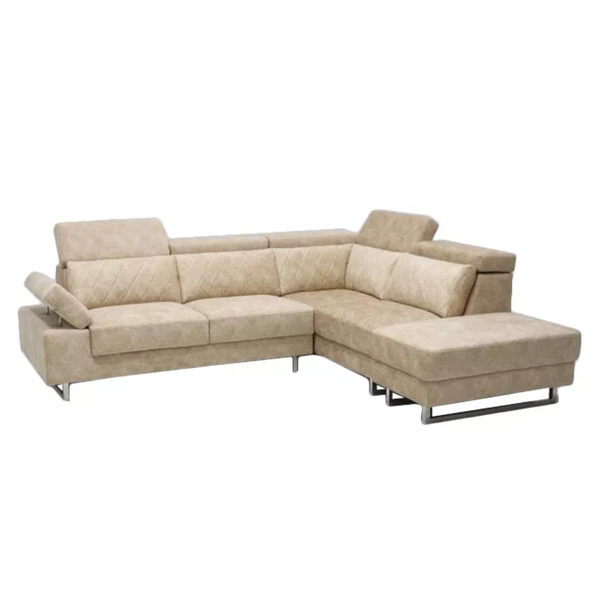 ソファー L字 おしゃれ 3人掛け スツール付き カウチソファ コーナー 4人掛け リビングソファ  | 19