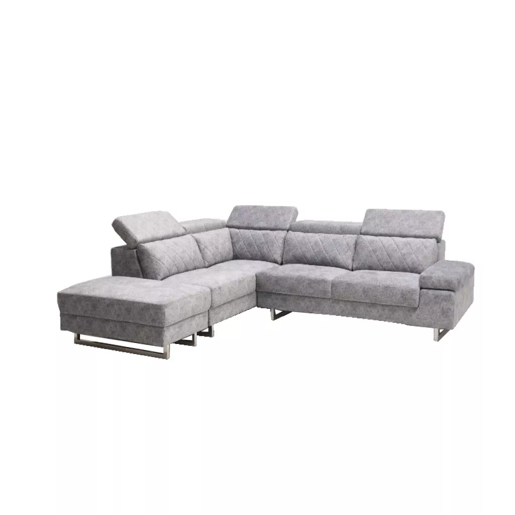 ソファー L字 おしゃれ 3人掛け スツール付き カウチソファ コーナー 4人掛け リビングソファ  | 23