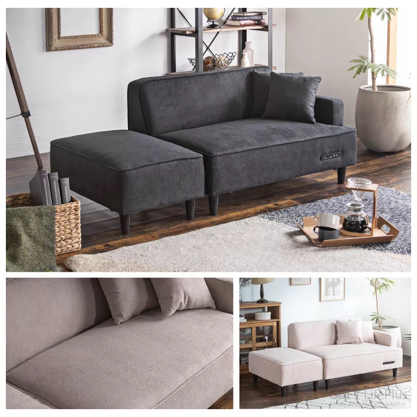 Pure Luxe ローソファー 2人掛け おしゃれ 3人掛け カウチ ソファ 北欧 スツール 2. | 3