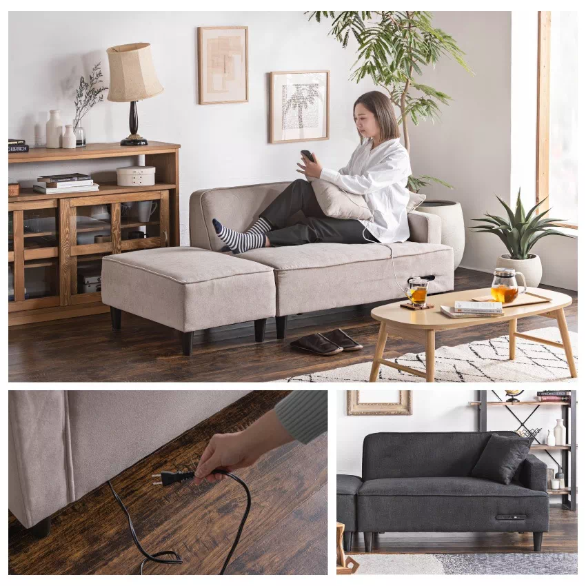 Pure Luxe ローソファー 2人掛け おしゃれ 3人掛け カウチ ソファ 北欧 スツール 2. | 6