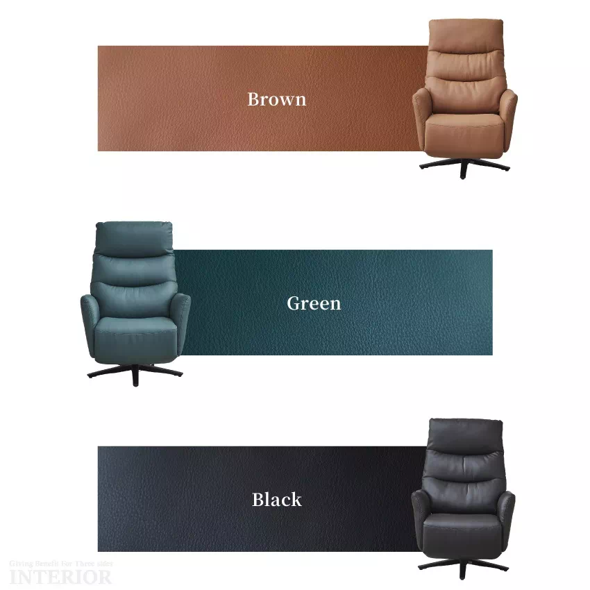 リクライニングチェア 電動 リクライニングソファ 1人掛け 一人用 エコレザー パーソナルチェア 回 | 16