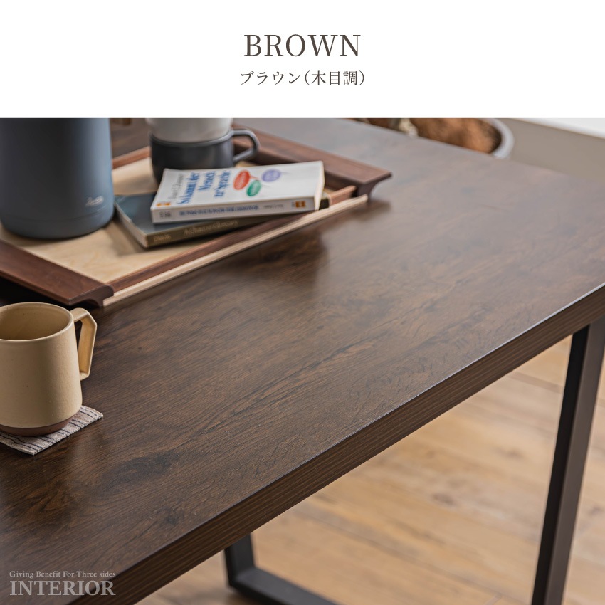 ダイニングテーブル 120×80cm おしゃれ リビングテーブル 木目調 コンクリート調 グレー ナ | 9