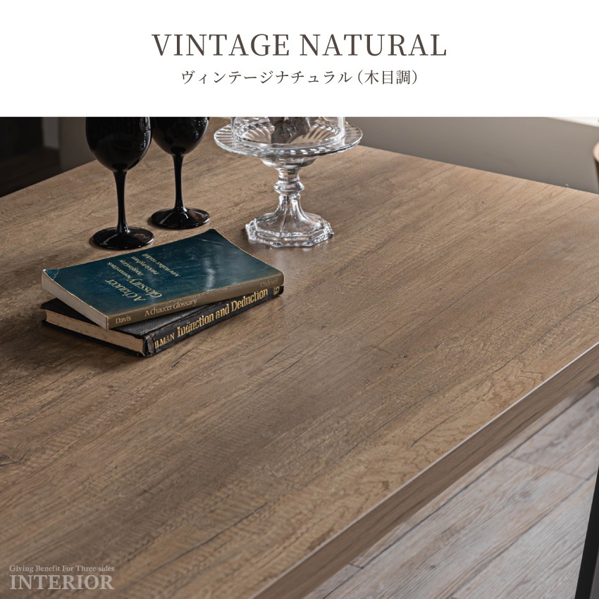 ダイニングテーブル 120×80cm おしゃれ リビングテーブル 木目調 コンクリート調 グレー ナ | 10