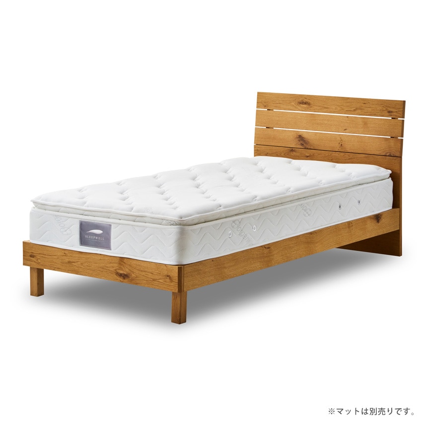 ベッド シングルサイズ 北欧 おしゃれ 木 すのこ 人気 ヘッドボード