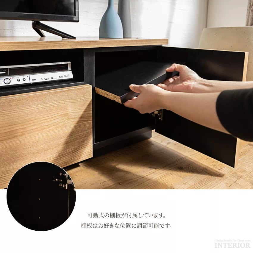 テレビ台 おしゃれ 幅120cm 幅160cm シンプル 収納 日本製 tv台 テレビボード ナチュ | 13