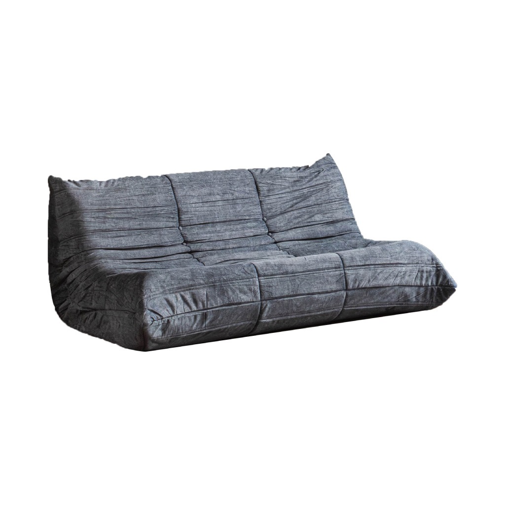 ソファ コンパクト 1人掛け 2人掛け 3人掛け グリーン ライトグレー ローソファー ファブリック | 27