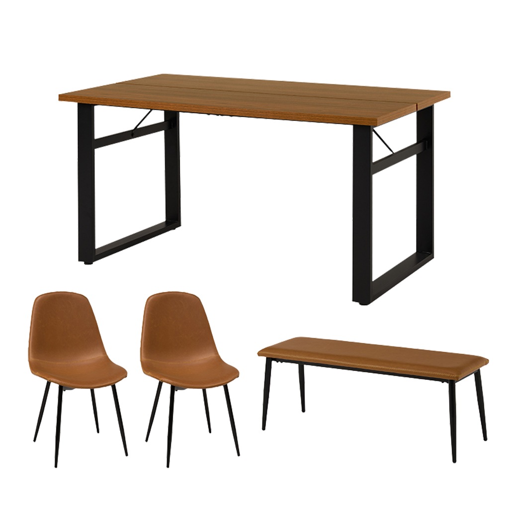 ダイニングセット 4人 ダイニングテーブルセット 4点セット 4人掛け ヴィンテージ調 おしゃれ 幅 | 22