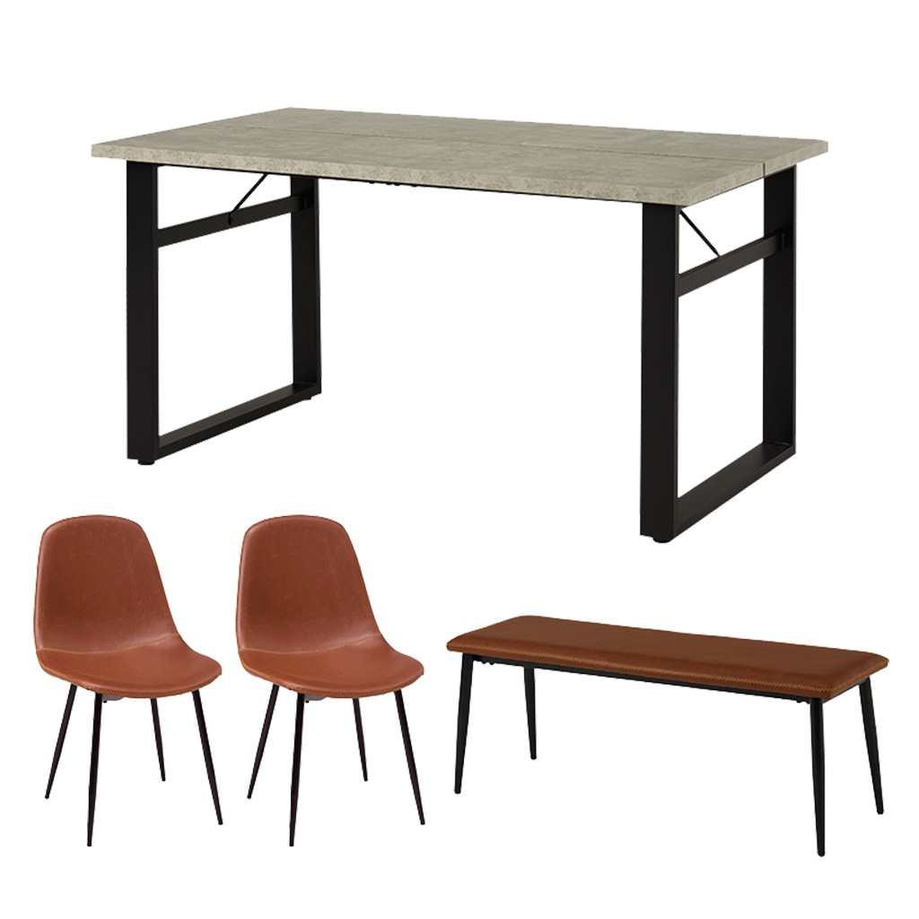 ダイニングセット 4人 ダイニングテーブルセット 4点セット 4人掛け ヴィンテージ調 おしゃれ 幅 | 26