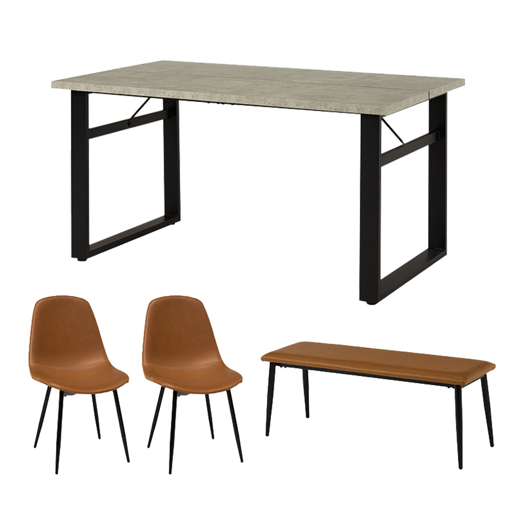 ダイニングセット 4人 ダイニングテーブルセット 4点セット 4人掛け ヴィンテージ調 おしゃれ 幅 | 27