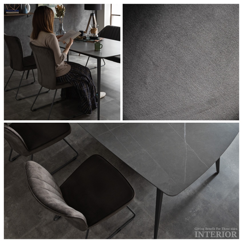 ダイニングテーブルセット 4人 4人掛け 幅180cm 北欧 おしゃれ おすすめ セラミック チェア | 12