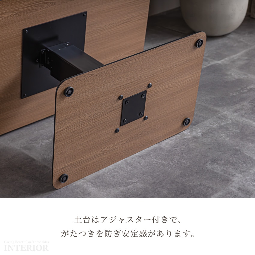 テーブル 昇降式 センターテーブル ローテーブル リビングテーブル ペダル昇降式テーブル120cm | 11