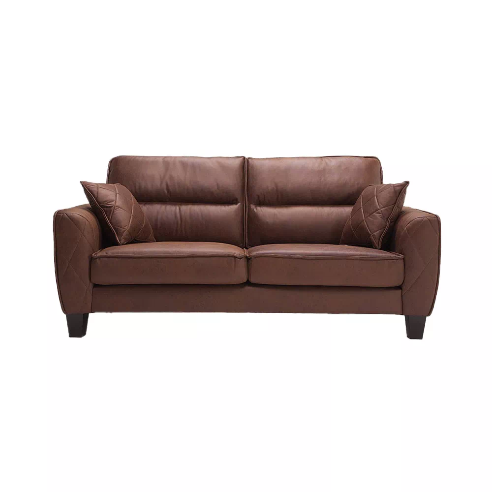 ソファー 3人掛け 北欧 おしゃれ 幅185cm キャメル ブラウン グレー おすすめ リビングソフ | 16