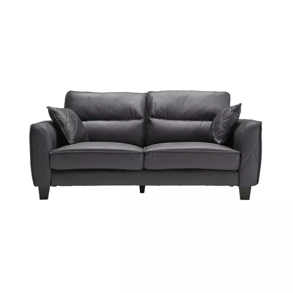 ソファー 3人掛け 北欧 おしゃれ 幅185cm キャメル ブラウン グレー おすすめ リビングソフ | 17