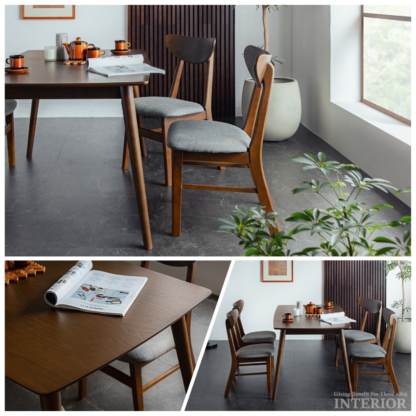 新生活 ダイニングセット 4人 ダイニングテーブルセット 5点セット 4人