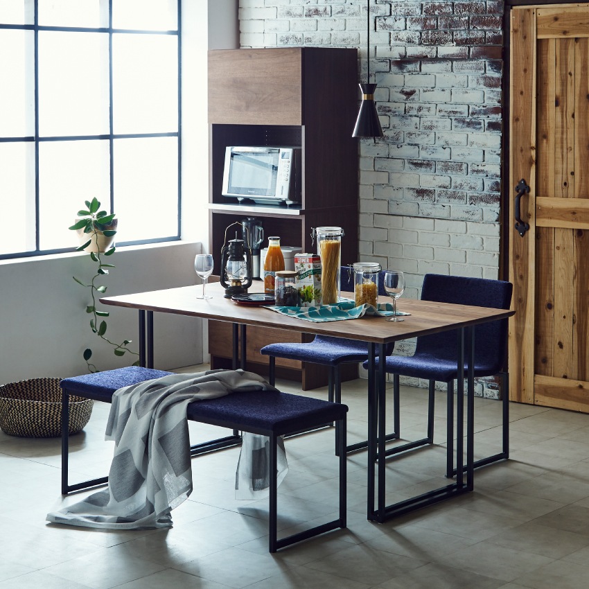 ニッポネア キッチンボード ハイタイプ 幅70cm オウル 食器棚 日本製 おしゃれ 半完成品 ダイ | 4