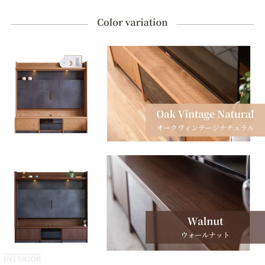 テレビボード 壁掛け ハイボード TV台 160cm 180cm 60インチ 65インチ リモコン透 | 19