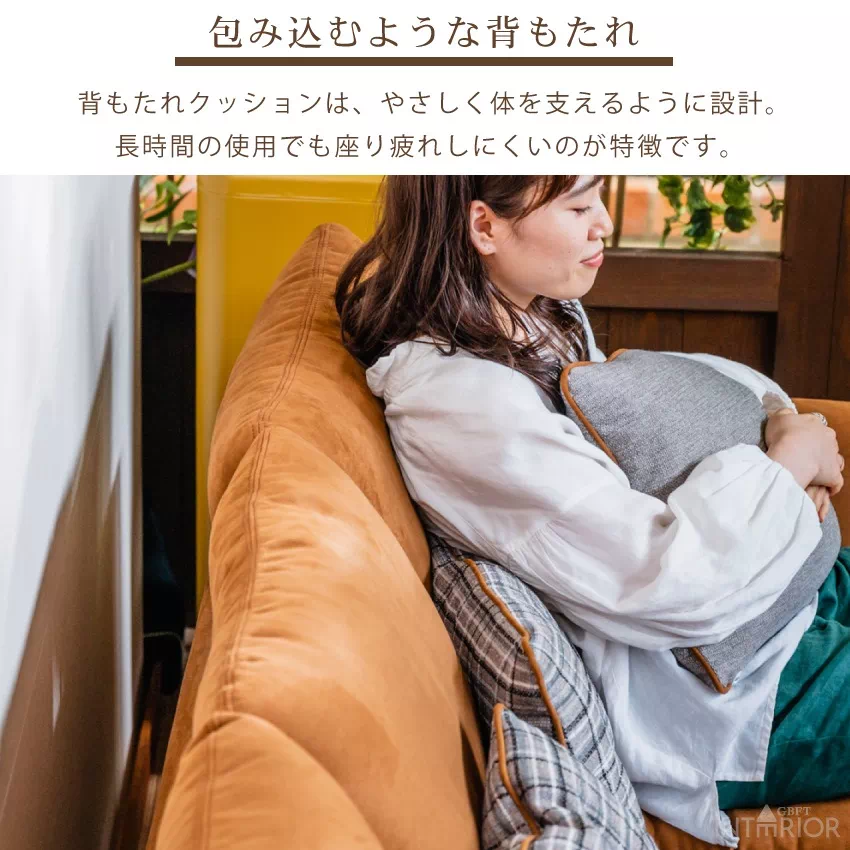 カウチソファー おしゃれ 3人掛け L字 コーナー 北欧 おすすめ ファブリックレザー クッション  | 8