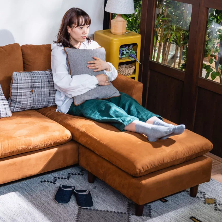 カウチソファー おしゃれ 3人掛け L字 コーナー 北欧 おすすめ