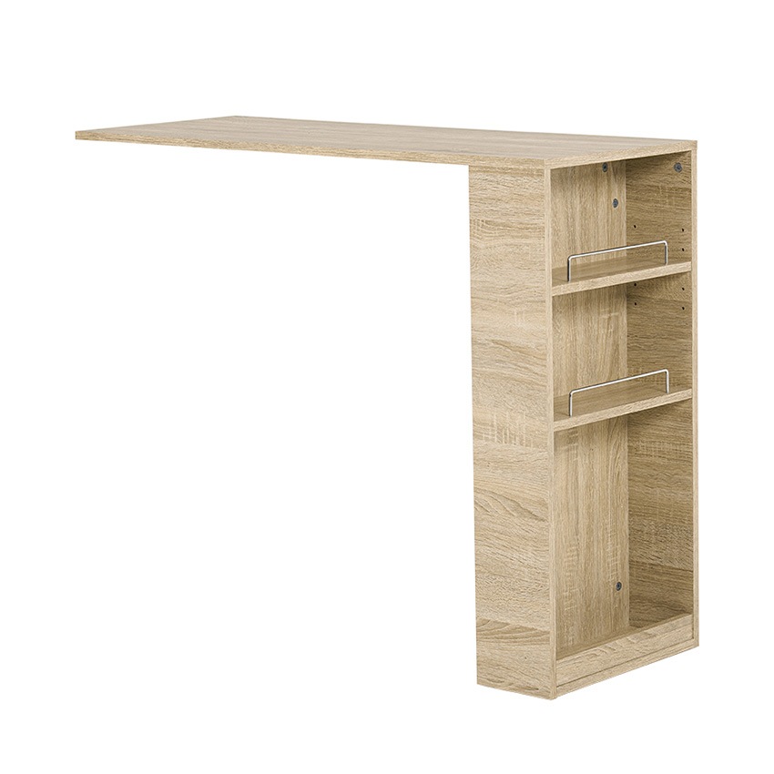 拡張テーブル カウンター専用 オプション テーブル 単品 拡張 木目 幅104 104cm 簡単設置 | 16