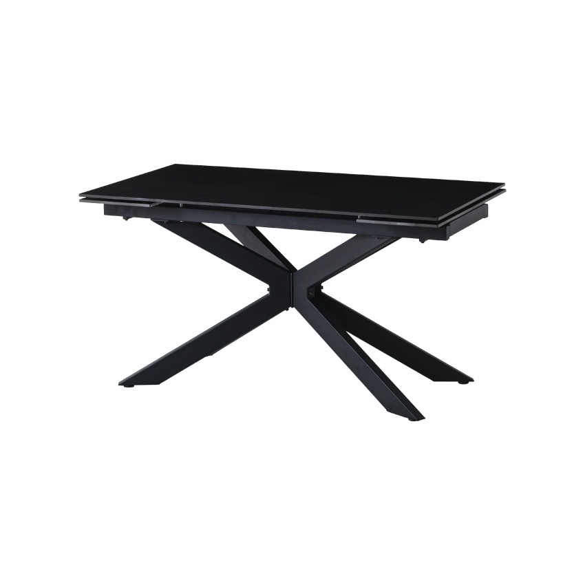 ダイニングテーブル テーブル 単品 伸縮 伸長式 おしゃれ 伸長 セラミック 食卓テーブル ホワイト | 17