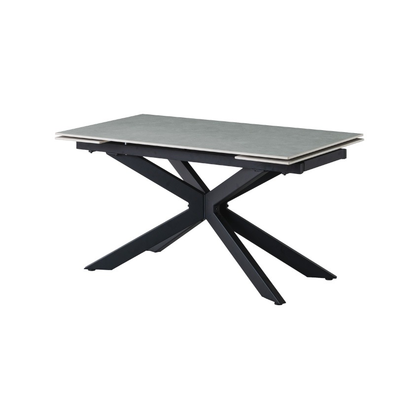 ダイニングテーブル テーブル 単品 伸縮 伸長式 おしゃれ 伸長 セラミック 食卓テーブル ホワイト | 18