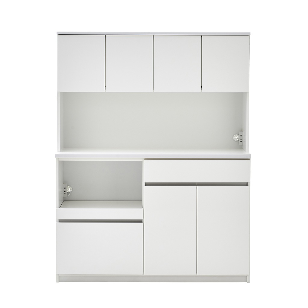 食器棚 キッチンボード 幅140 国産 日本製 おしゃれ おすすめ ワイド キッチン収納 キャビネッ | 20