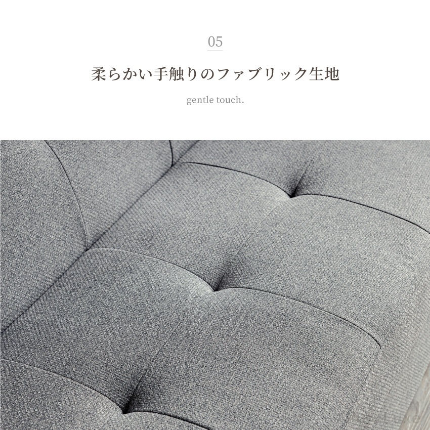 ソファーベッド おしゃれ おすすめ 収納 3人掛け 幅216cm シングルベッド 北欧 リビング 座 | 14