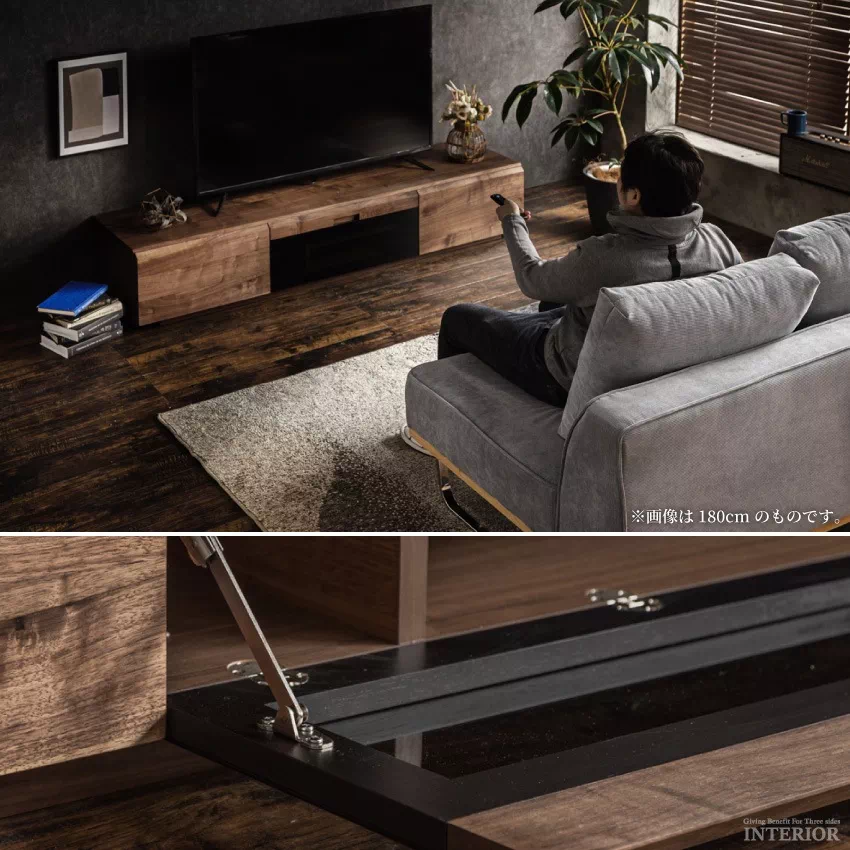 テレビ台 幅160cm おしゃれ 日本製 ブラウン ナチュラル 完成品 テレビボード tv台 tvボ | 8