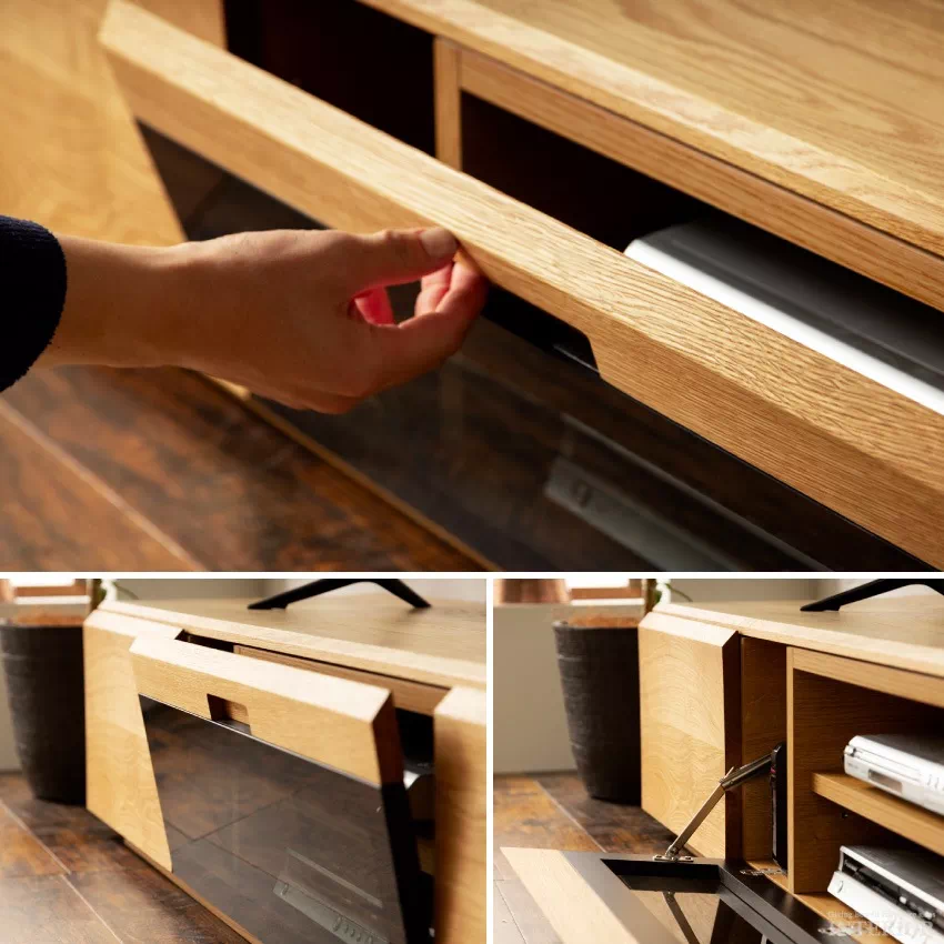 テレビ台 幅160cm おしゃれ 日本製 ブラウン ナチュラル 完成品 テレビボード tv台 tvボ | 10