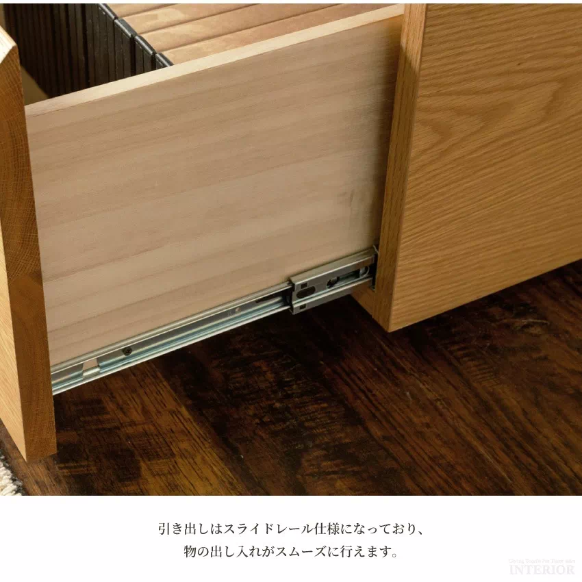 テレビ台 幅160cm おしゃれ 日本製 ブラウン ナチュラル 完成品 テレビボード tv台 tvボ | 13