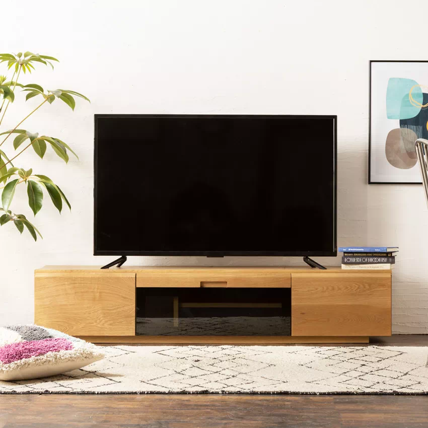 テレビ台 幅160cm おしゃれ 日本製 ブラウン ナチュラル 完成品 テレビボード tv台 tvボ | 18