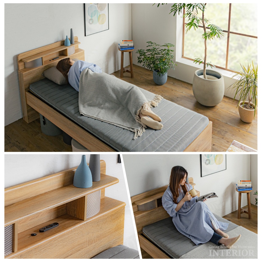 福岡発 シングル 畳ベッド リビング 寝室 インテリア 家庭用