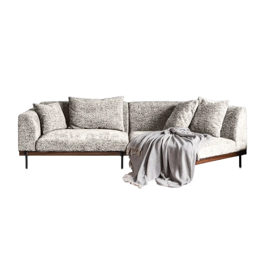 3人掛け ソファー ファブリック 右肘タイプ 幅279cm クッション付き おしゃれ リビング スチ | 16