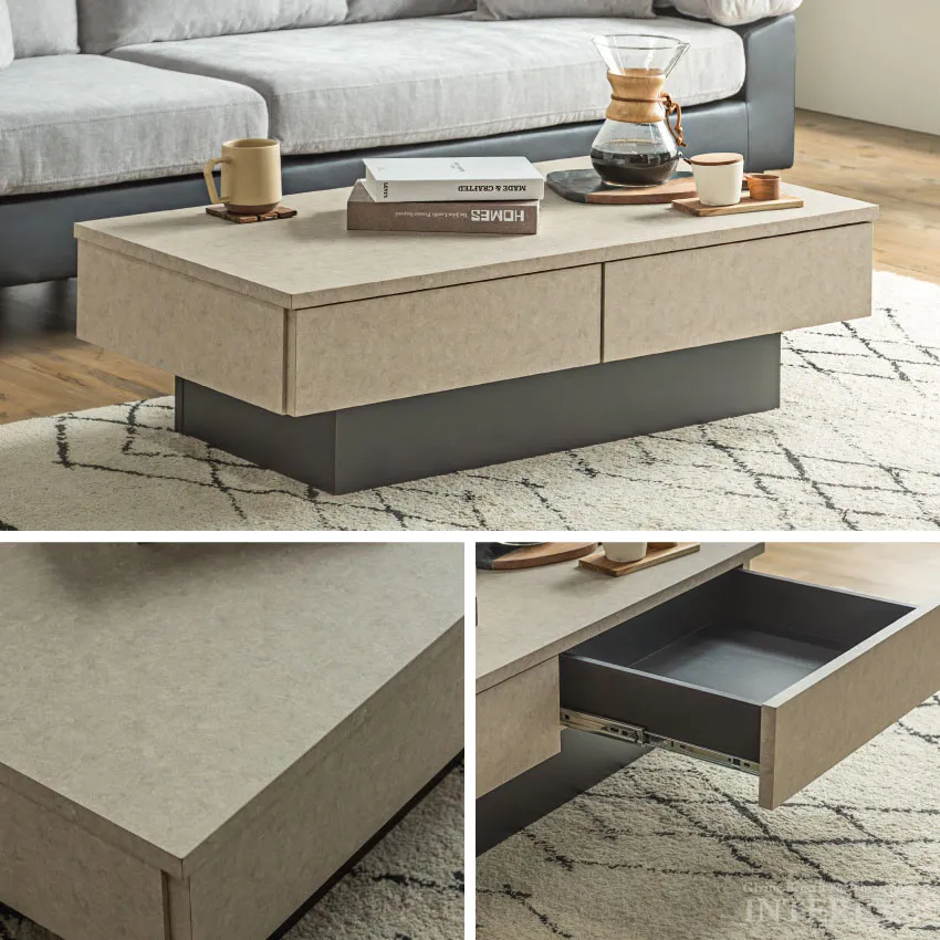 テーブル センターテーブル 収納 105 幅105 リビングテーブル リビング