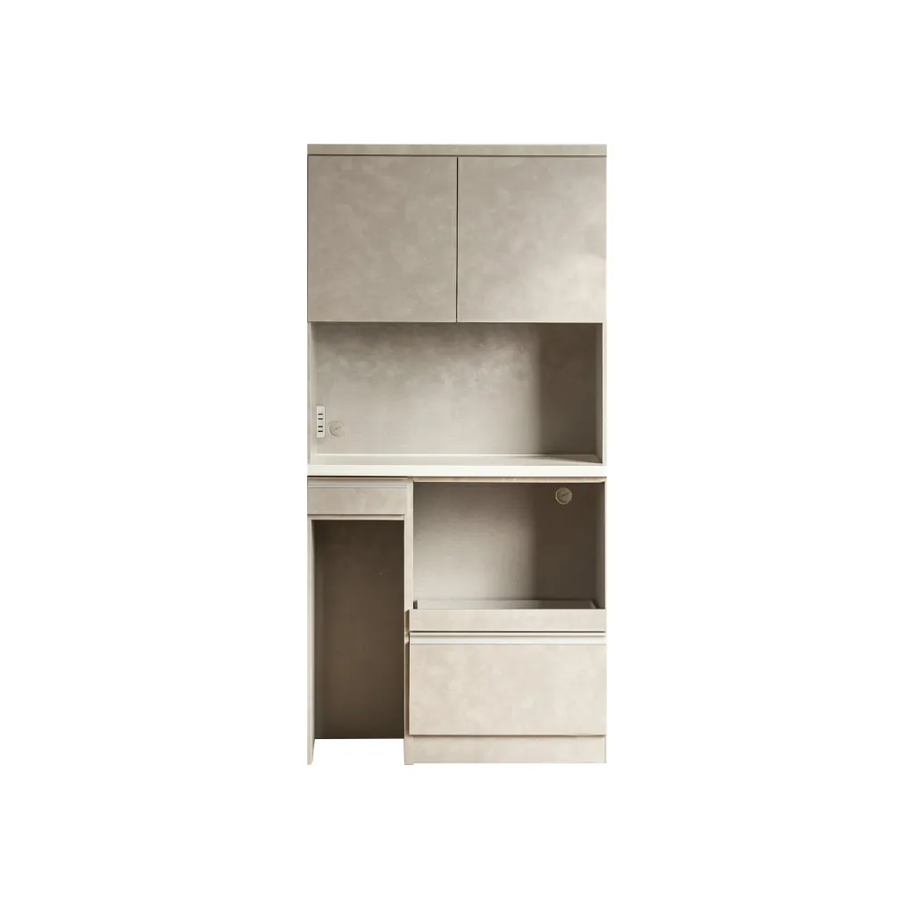 食器棚 ハイタイプ キッチンボード スリム120 90 モイス付 ダストBOXスペース付 国産 12 | 23