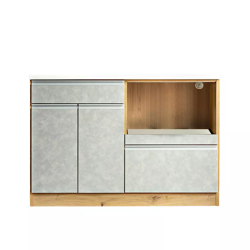 Pure Luxe キッチンボード 食器棚 幅120cm 幅90cm 奥行き44.5cm おしゃれ | 32