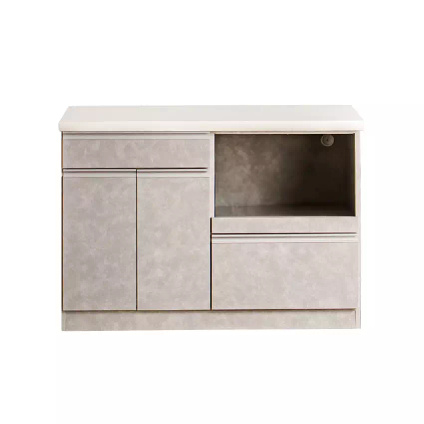 Pure Luxe キッチンボード 食器棚 幅120cm 幅90cm 奥行き44.5cm おしゃれ | 30