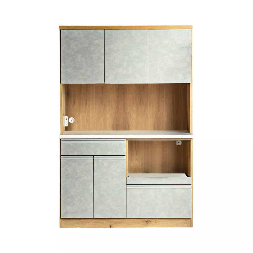 Pure Luxe キッチンボード 食器棚 幅120cm 幅90cm 奥行き44.5cm おしゃれ | 40