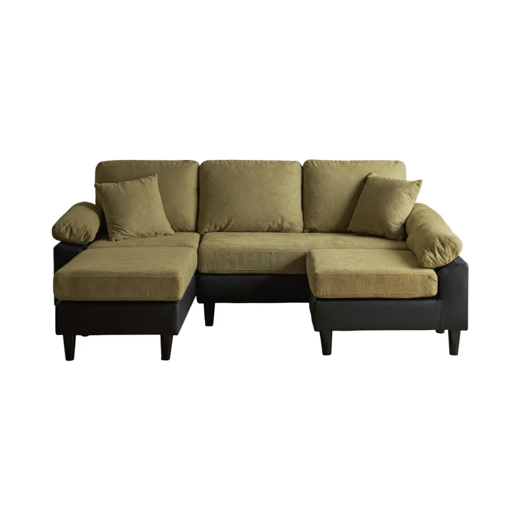 カウチソファ 3人掛け 幅198cm おしゃれ スツール ローソファー ロータイプ可能 組み替え自由 | 18