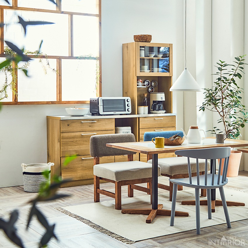 新生活 キッチンボード 60幅 おしゃれ レンジボード レンジ台 食器棚 キッチン収納 収納 ダイニ | 8